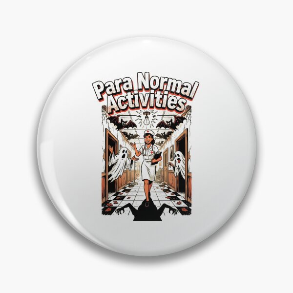 Item preview, Para Normal Activities Paraprofessional Halloween Nurse Healthcare Worker designed and sold by Redgiant87x.