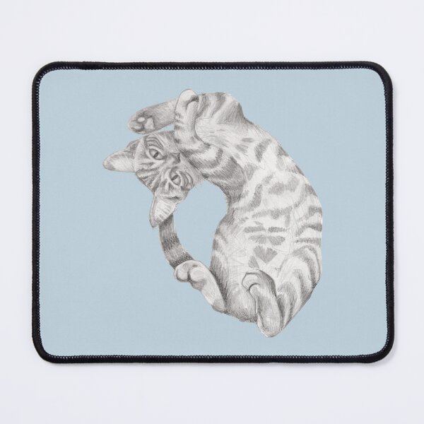 Item preview, Tabby kitten pencil drawing designed and sold by helengarvey.