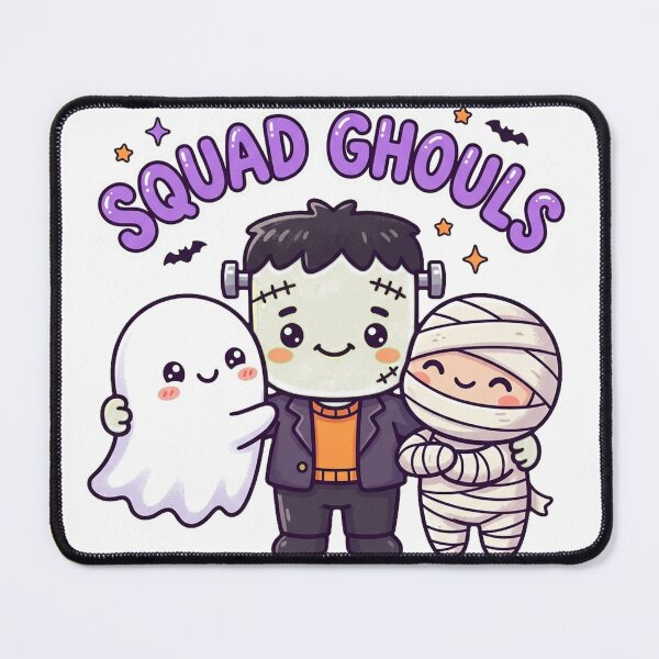 Item preview, Squad Ghouls - Cute Halloween Monster Friends designed and sold by AOG-DESIGNS.