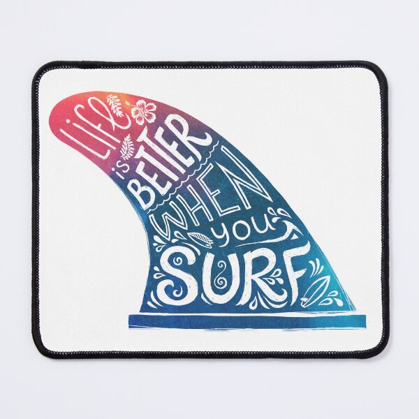 Item preview, Life is better when you surf - surfing fin designed and sold by Art of Sun.
