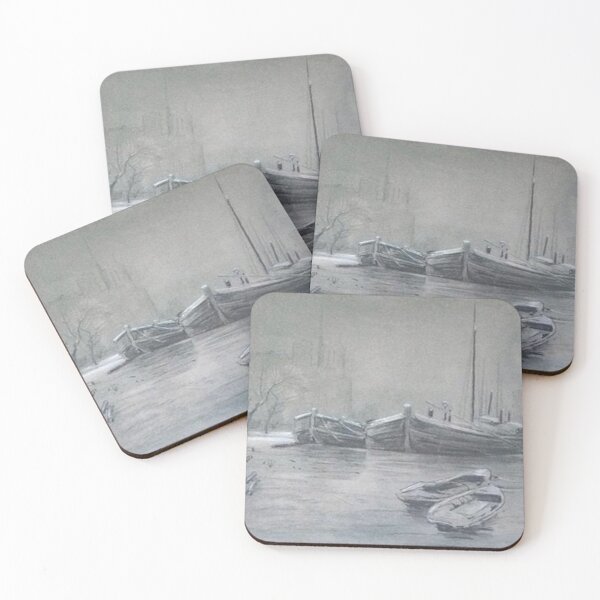 Item preview, Paris, Port des Orfèvres, l'hiver, avec la Seine gelée designed and sold by SharonTheFirst.