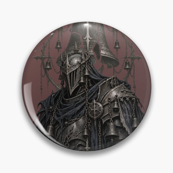 Item preview, The Knight of the Black Bell Dark Fantasy designed and sold by Ashen Threads Studio.
