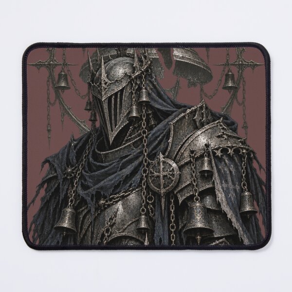 Item preview, The Knight of the Black Bell Dark Fantasy designed and sold by Ashen Threads Studio.