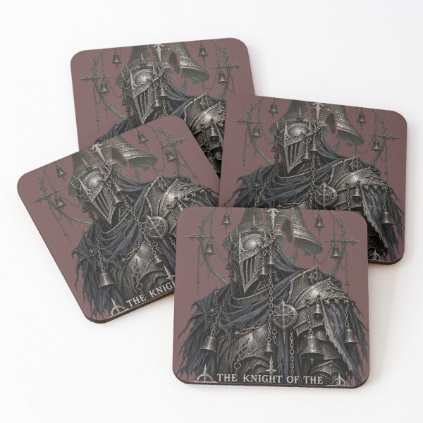 Item preview, The Knight of the Black Bell Dark Fantasy designed and sold by Ashen Threads Studio.