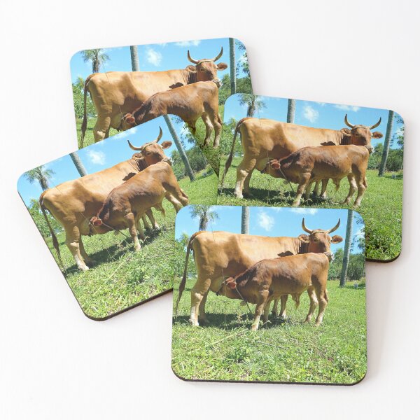 Item preview, Mother Cow Nursing Calf designed and sold by PicturePic.