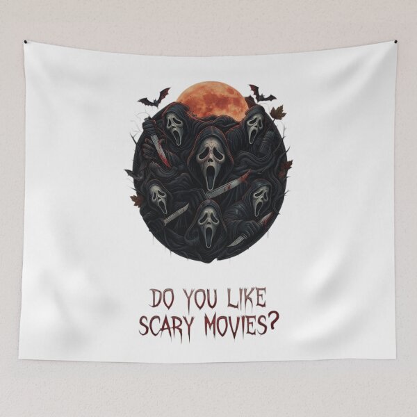 Item preview, Scary movie, do you like it? designed and sold by LadyCartoon.