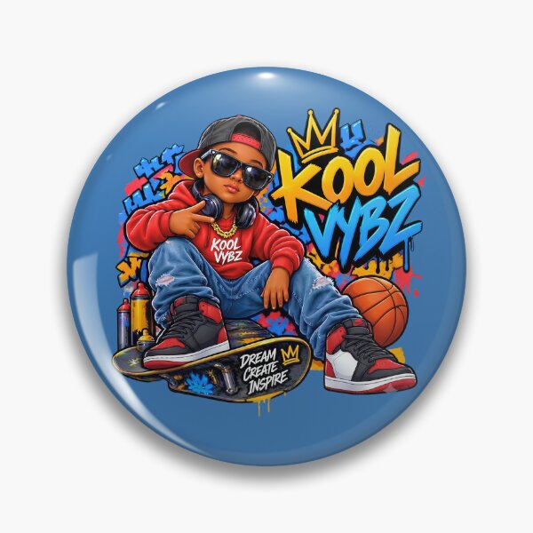 Item preview, Dream Create Inspire Kool Vybz Graffiti Kid designed and sold by digitalbob60.