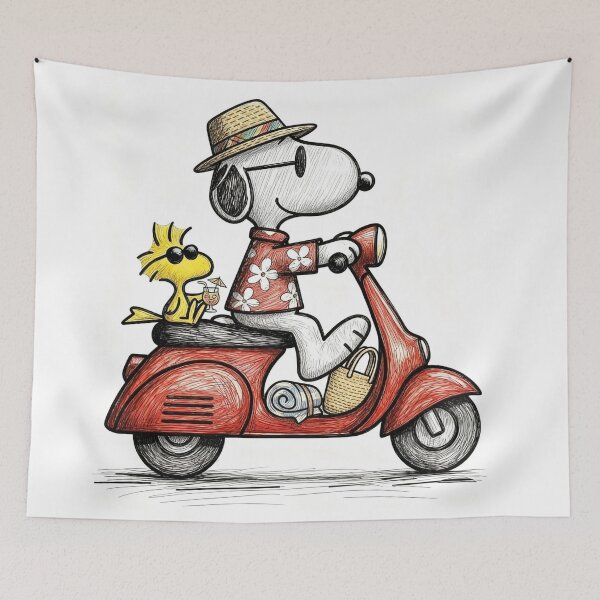 Item preview, Joyride with Snoopy and Woodstock designed and sold by sid1802.