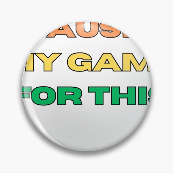 Item preview, Retro Style Gaming Quote - I paused my game for this  designed and sold by The-Multi-Shop.