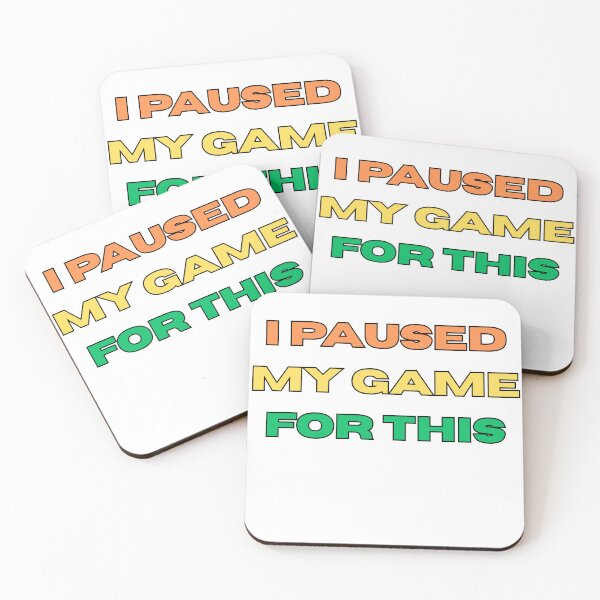 Item preview, Retro Style Gaming Quote - I paused my game for this  designed and sold by The-Multi-Shop.