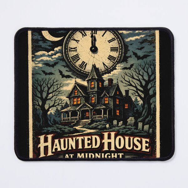 Item preview, Haunted House at Midnight Clocktower Midnight designed and sold by KristenosNehk.