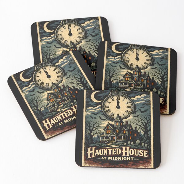 Item preview, Haunted House at Midnight Clocktower Midnight designed and sold by KristenosNehk.