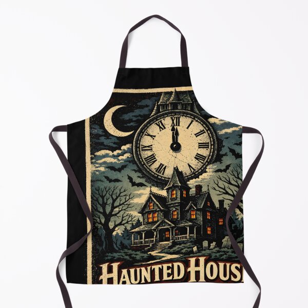 Item preview, Haunted House at Midnight Clocktower Midnight designed and sold by KristenosNehk.