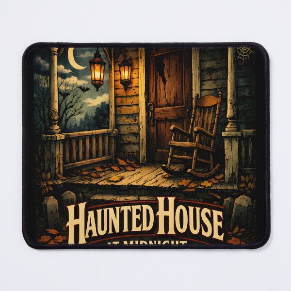 Item preview, Haunted House at Midnight Front Porch Moment designed and sold by KristenosNehk.