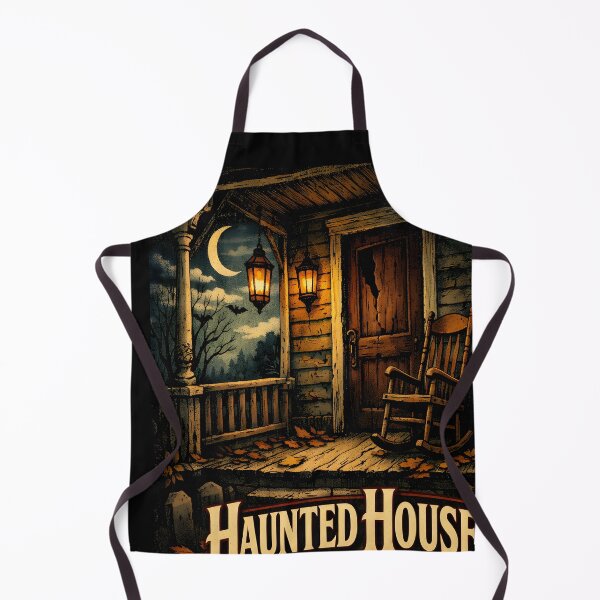 Item preview, Haunted House at Midnight Front Porch Moment designed and sold by KristenosNehk.