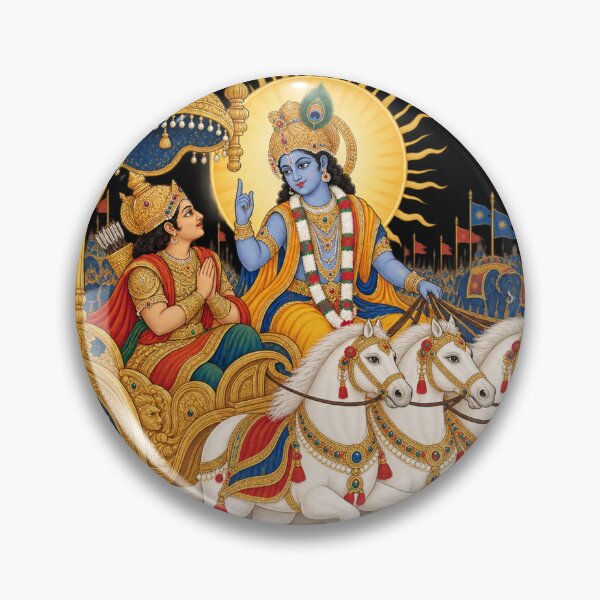 Item preview, Krishna and Arjuna, Bhagavad-Gita designed and sold by lAnJefurtifeu.