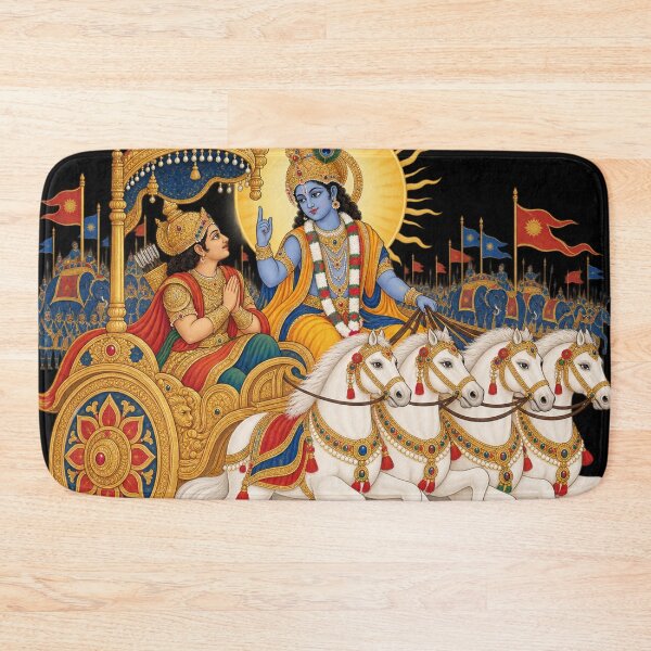 Item preview, Krishna and Arjuna, Bhagavad-Gita designed and sold by lAnJefurtifeu.