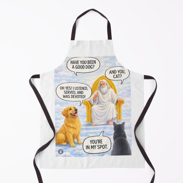 Item preview, Funny God, cat and dog  designed and sold by Coexist In Tee's .