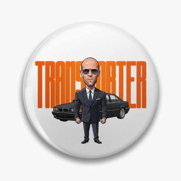 Item preview, Funny caricature of Jason Statham from Transporter designed and sold by vectorlove.