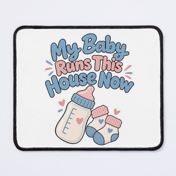 Item preview, My Baby Runs This House Now designed and sold by NovaToons.