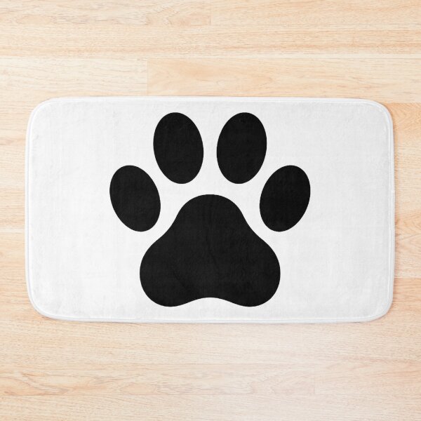 Item preview, Footprints on the Heart - Minimalist Black Labrador Silhouette designed and sold by Goodthingstree.