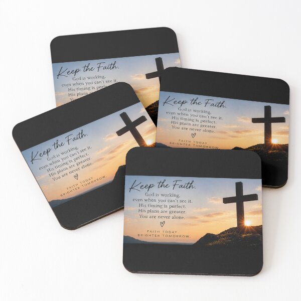 Item preview, keep the faith god is working you are never alone designed and sold by OCD_JESSICA.