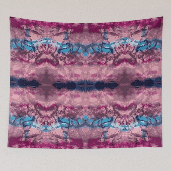 Item preview, Fluorite Pink Blue Abstract Pattern designed and sold by ArtDesignTp.