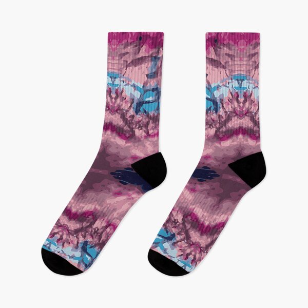 Item preview, Fluorite Pink Blue Abstract Pattern designed and sold by ArtDesignTp.