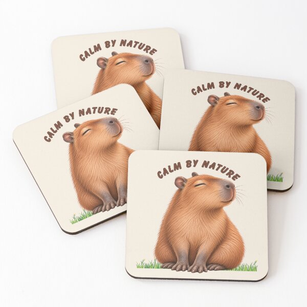 Item preview, Calm by Nature Capybara – Peaceful Cute Animal designed and sold by HO•Designs.