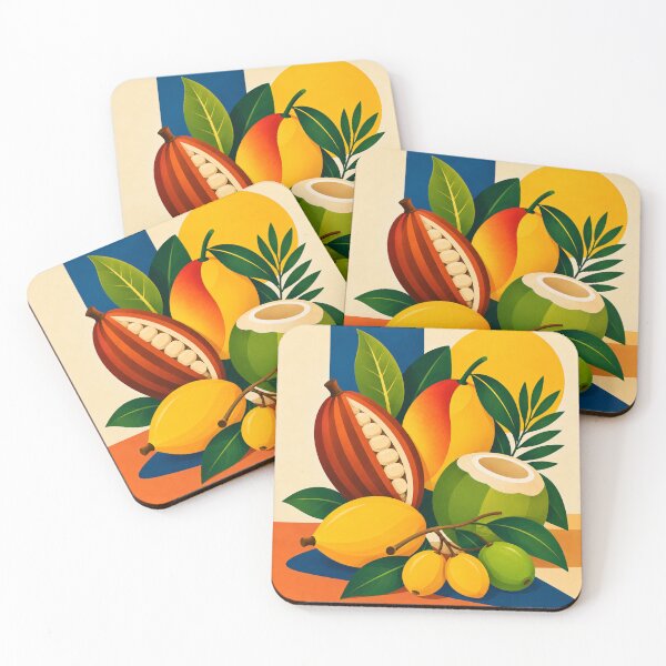 Item preview, Tropical Fruits of Bahia | Modernist Art designed and sold by BrazilArtShop.