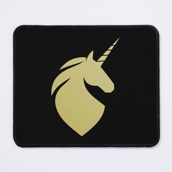 Item preview, Golden Unicorn Head Silhouette Design designed and sold by AhmedZouita.
