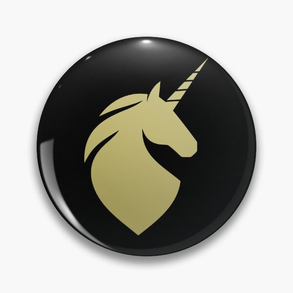 Item preview, Golden Unicorn Head Silhouette Design designed and sold by AhmedZouita.