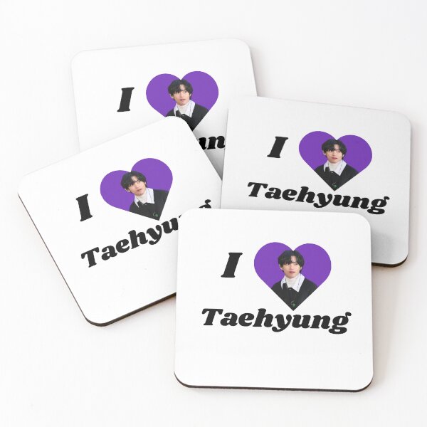 Item preview, I Heart Taehyung | BTS designed and sold by keysfandomfinds.