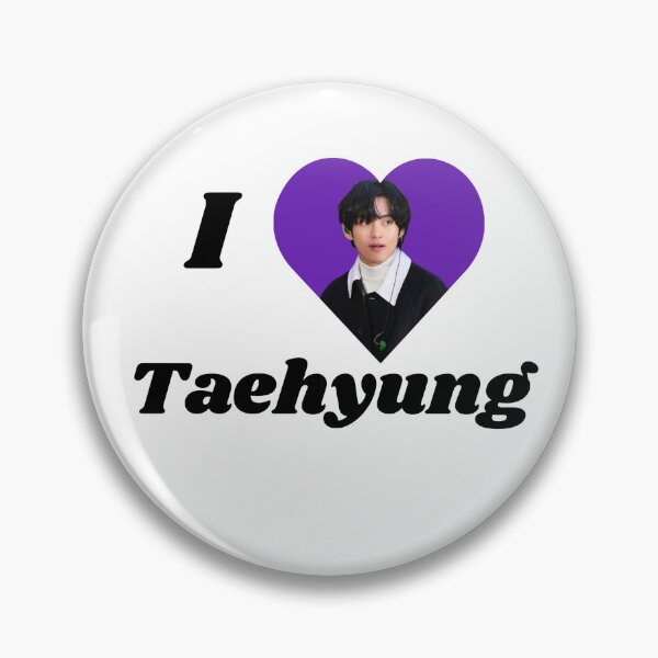 Item preview, I Heart Taehyung | BTS designed and sold by keysfandomfinds.