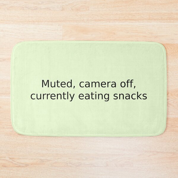 Item preview, Muted, camera off, currently eating snacks designed and sold by English Learning.