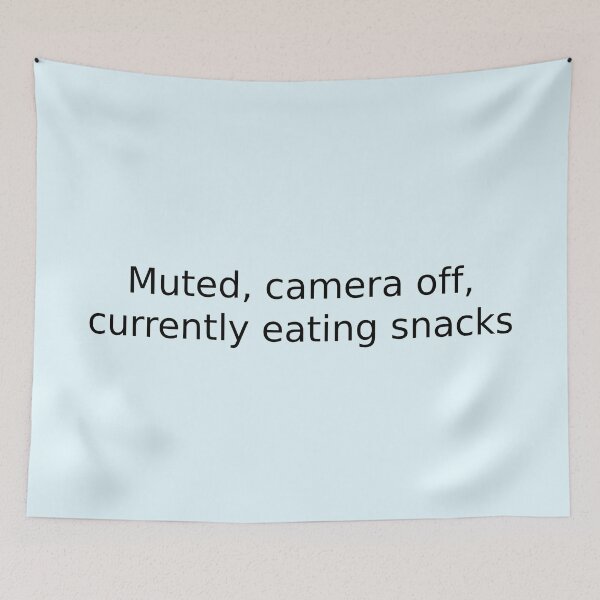 Item preview, Muted, camera off, currently eating snacks designed and sold by English Learning.