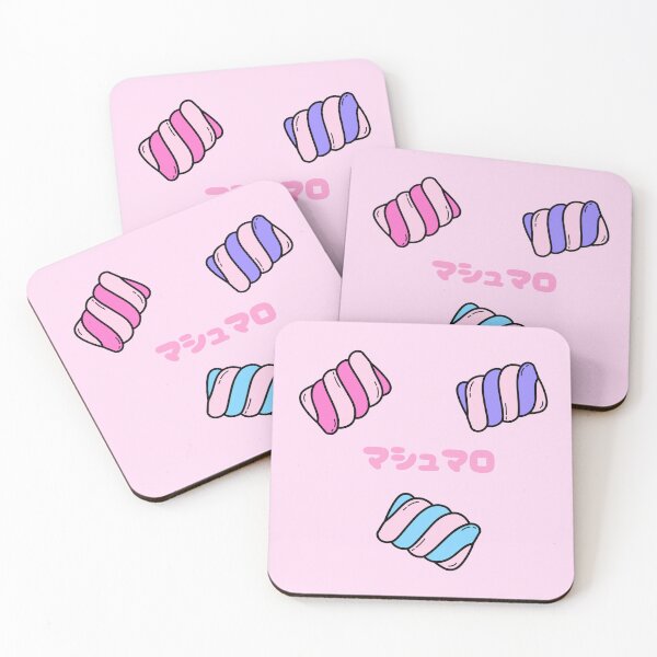 Item preview, Marshmallow Candy Japanese Cute Pastel Candy designed and sold by DJCartoonDesigns.