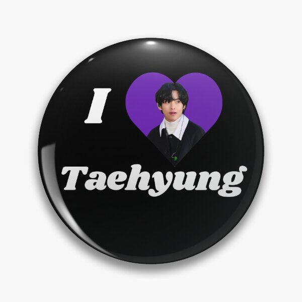 Item preview, I Heart Taehyung | BTS designed and sold by keysfandomfinds.