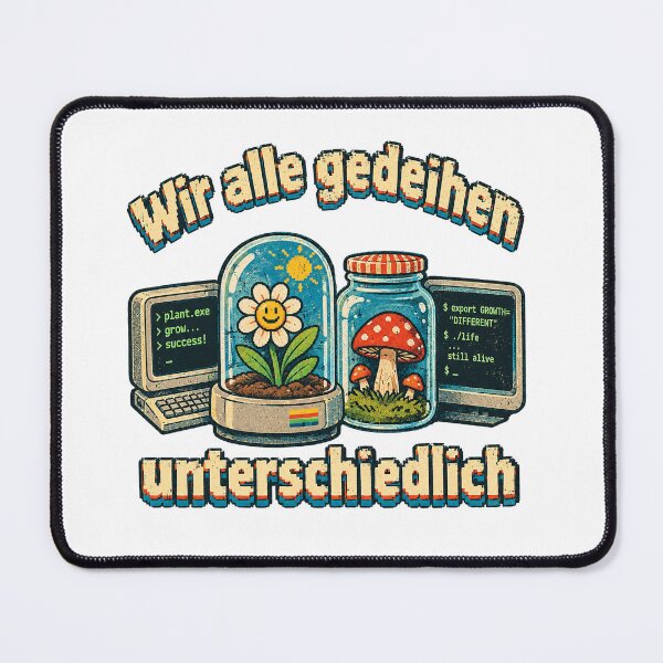 Item preview, We all thrive differently: nature lovers and PC nerds. designed and sold by Gordenwear.