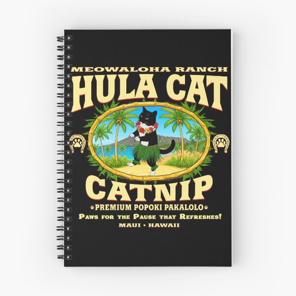 Item preview, Hierba gatera Hula Cat después del anochecer designed and sold by BuzzDalways.