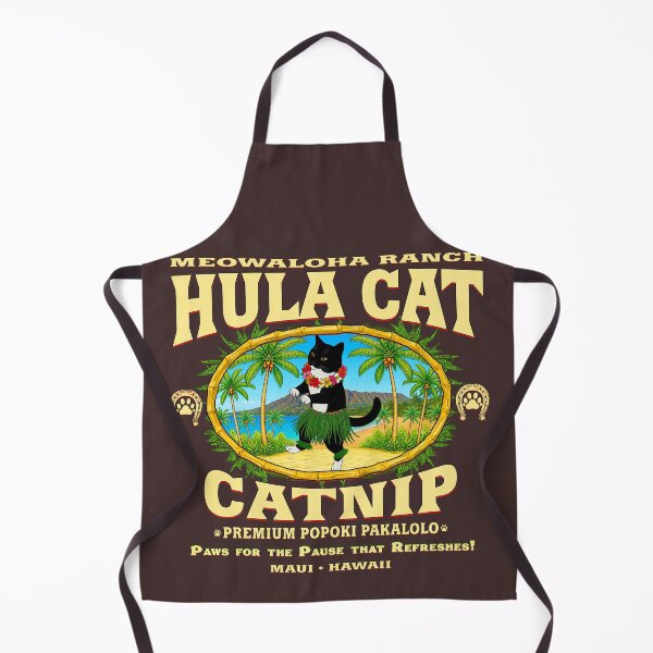 Item preview, Hula Cat Catnip after Dark designed and sold by BuzzDalways.