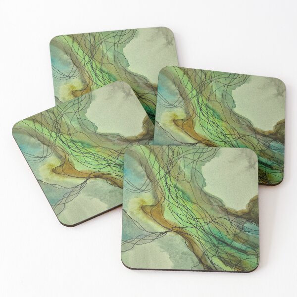 Item preview, AFTER A BAD DAY Neuropathic Network Pattern Art Print designed and sold by TheCalmingCanvas.