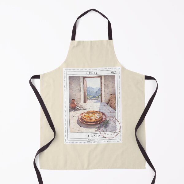 Item preview, Sfakia Mountain Sfakianopita — Cretan Village Food Art designed and sold by stickercuffs.