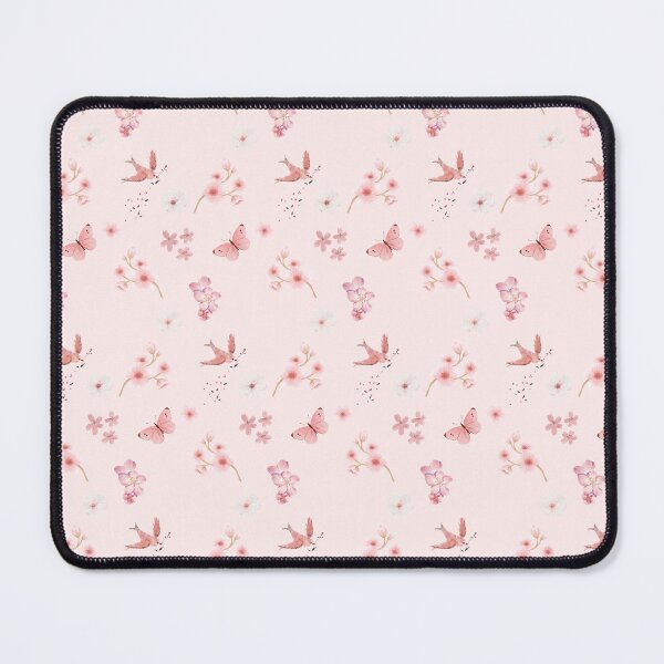 Item preview, Cute Soft Pink Flowers Botanical Aesthetic Pattern designed and sold by Specialdesign10.