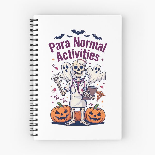 Item preview, Para Normal Activities Paraprofessional Halloween Healthcare Worker Spooky designed and sold by Redgiant87x.