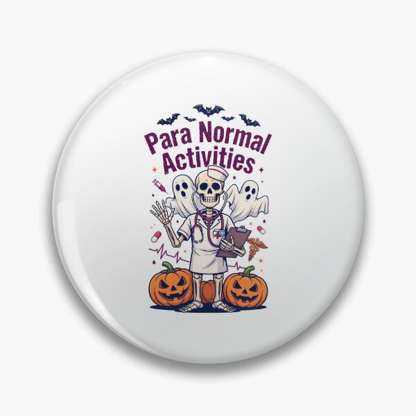 Item preview, Para Normal Activities Paraprofessional Halloween Healthcare Worker Spooky designed and sold by Redgiant87x.