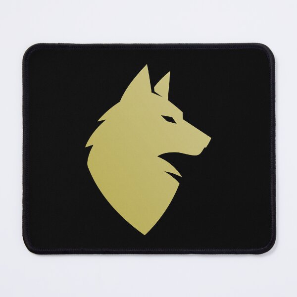 Item preview, Golden Wolf Head Silhouette Design designed and sold by AhmedZouita.