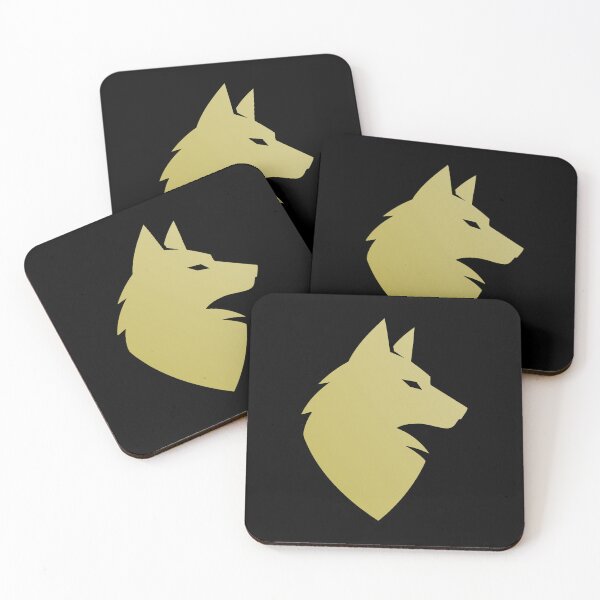 Item preview, Golden Wolf Head Silhouette Design designed and sold by AhmedZouita.