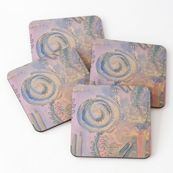 Item preview, Carnival abstract Art print designed and sold by TheCalmingCanvas.