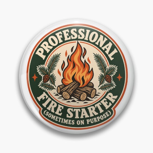 Item preview, Professional Fire Starter Funny Camping designed and sold by NovaToons.